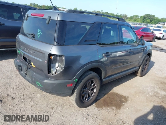2021 Ford Bronco Sport Big Bend with VIN 3FMCR9B68MRA44256, listed as a IAAI auction lot 42343959 with 47,534 mi miles and . Bid and sale history available at DreamBid. Image 4.