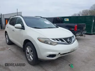 2011 Nissan Murano S with VIN JN8AZ1MW8BW168357, listed as a IAAI auction lot 41854266 with 231,647 mi miles and . Bid and sale history available at carsss.com. Image 1.