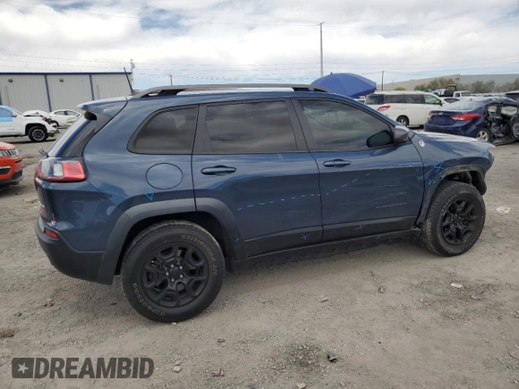 2019 Jeep Cherokee Trailhawk с VIN 1C4PJMBX7KD441911, выставлен на аукционе Copart как лот 53752285 с пробегом 82 110 миль миль и Списание • Salvage title. История ставок и продаж доступна на DreamBid. Изображение 3.