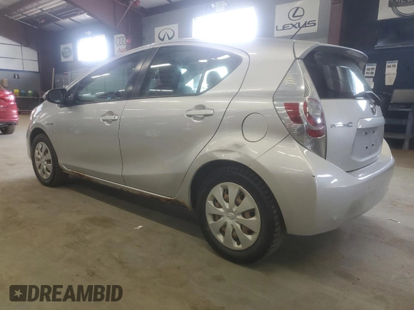 2014 Toyota Prius One with VIN JTDKDTB35E1560149, listed as a Copart auction lot 57283295 with 153,810 mi miles and Clean Title. Bid and sale history available at DreamBid. Image 2.