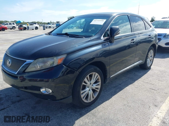 2010 Lexus RX 450h with VIN JTJZB1BAXA2002631, listed as a IAAI auction lot 42744998 with 118,851 mi miles and . Bid and sale history available at DreamBid. Image 2.