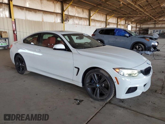 2014 BMW 4 Series 435i xDrive z VIN WBA3R5C53EK187928, wystawiony jako Copart lot #60636425 z przebiegiem 108 991 mil mil oraz Czysty tytuł • Clean title. Historia ofert i sprzedaży dostępna na DreamBid. Obrazek 4.