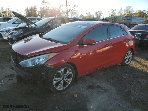 2013 Hyundai Elantra GT with VIN KMHD35LE7DU049039, listed as a Copart auction lot 47049765 with 208,399 mi miles and Non Repairable. Bid and sale history available at carsss.com. Image 1.
