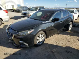 2015 Mazda 3 i SV with VIN JM1BM1T72F1273150, listed as a Copart auction lot 76867324 with 120,738 mi miles and Salvage Title. Bid and sale history available at DreamBid. Image 1.