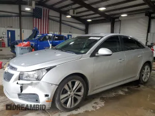 2012 Chevrolet Cruze LT w/1LT with VIN 1G1PF5SC4C7215130, listed as a Copart auction lot 51801285 with 99,993 mi miles and Salvage Title. Bid and sale history available at carsss.com. Image 1.