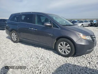 2016 Honda Odyssey EX-L with VIN 5FNRL5H63GB075758, listed as a Copart auction lot 50890445 with 139,564 mi miles and Salvage Title. Bid and sale history available at carsss.com. Image 4.