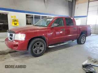 2008 Dodge Dakota SLT with VIN 1D7HE48K18S514298, listed as a Copart auction lot 52904015 with 117,512 mi miles and Salvage Title. Bid and sale history available at carsss.com. Image 1.