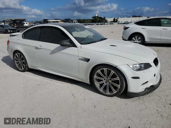 2011 BMW M3 with VIN WBSKG9C53BE367618, listed as a Copart auction lot 79807324 with 134,395 mi miles and Salvage Title. Bid and sale history available at carsss.com. Image 4.