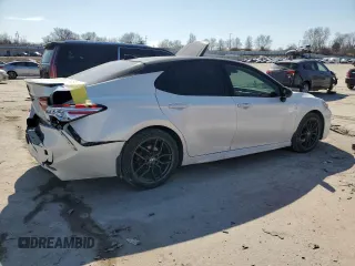 2020 Toyota Camry XSE with VIN 4T1K61AK8LU363846, listed as a Copart auction lot 47326935 with 92,335 mi miles and Salvage Title. Bid and sale history available at DreamBid. Image 3.