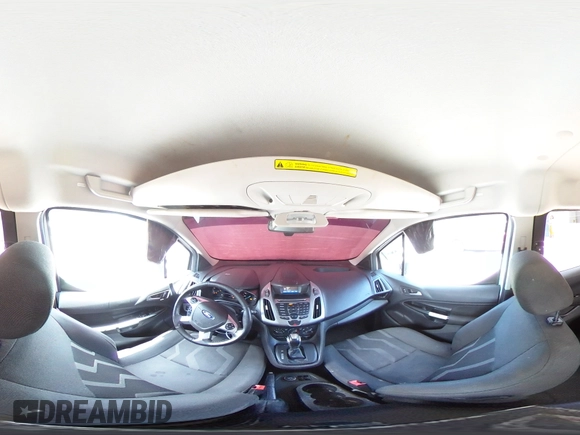 2018 Ford Transit Connect XLT with VIN NM0GE9F77J1372937, listed as a Copart auction lot 59725445 with 156,553 mi miles and Salvage title. Bid and sale history available at DreamBid. Image 16.