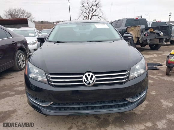 2013 Volkswagen Passat SE w/Sunroof with VIN 1VWBP7A3XDC108598, listed as a IAAI auction lot 41560321 with 94,568 mi miles. Bid and sale history available at carsss.com. Image 12.