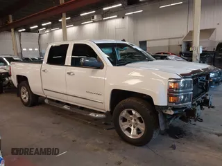 2014 Chevrolet Silverado 1500 LTZ with VIN 3GCUKSEC9EG439520, listed as a IAAI auction lot 41371746 with 144,343 mi miles and . Bid and sale history available at DreamBid. Image 1.