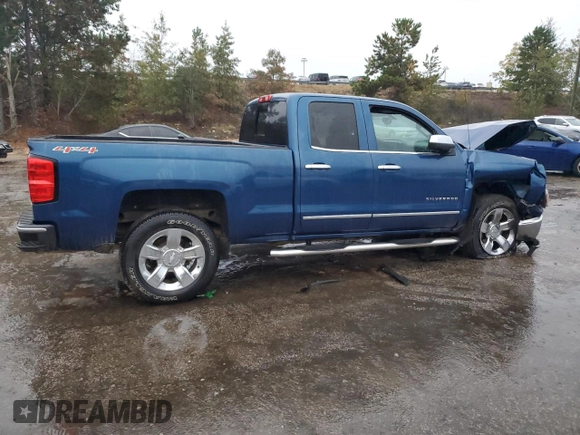 2015 Chevrolet Silverado 1500 LTZ with VIN 1GCVKSEC2FZ325719, listed as a Copart auction lot 79193314 with 0 mi miles and Salvage Title. Bid and sale history available at carsss.com. Image 3.