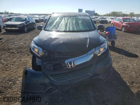 2021 Honda HR-V LX with VIN 3CZRU5H33MM734331, listed as a Copart auction lot 72170614 with 92,706 mi miles and Salvage Title. Bid and sale history available at carsss.com. Image 5.