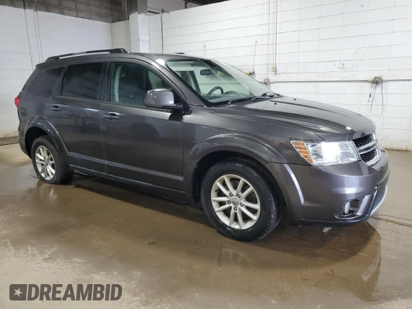 2017 Dodge Journey SXT z VIN 3C4PDDBGXHT592459, wystawiony jako Copart lot #62333025 z przebiegiem 134 778 mil mil oraz Czysty tytuł • Clean title. Historia ofert i sprzedaży dostępna na DreamBid. Obrazek 4.