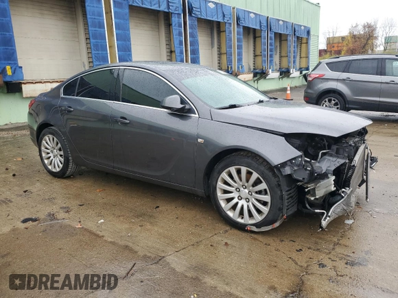 2011 Buick Regal CXL Turbo TO3 with VIN W04GX5GV2B1083088, listed as a Copart auction lot 81049694 with 111,971 mi miles and Salvage Title. Bid and sale history available at carsss.com. Image 4.