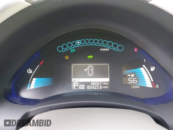 2017 Nissan LEAF SV with VIN 1N4BZ0CP7HC307107, listed as a IAAI auction lot 42131293 with 48,067 mi miles and . Bid and sale history available at DreamBid. Image 18.