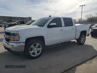 2018 Chevrolet Silverado 1500 LT with VIN 3GCPCREC3JG456956, listed as a Copart auction lot 49472405 with 115,893 mi miles and Salvage Title. Bid and sale history available at carsss.com. Image 1.