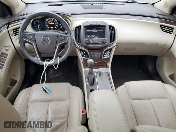 2016 Buick LaCrosse Premium I with VIN 1G4GD5G32GF166216, listed as a Copart auction lot 54379135 with 39,984 mi miles and Salvage title. Bid and sale history available at DreamBid. Image 8.