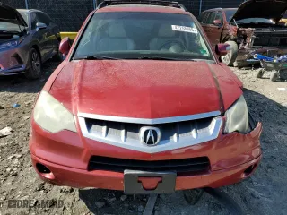 2007 Acura RDX Tech Pkg with VIN 5J8TB18517A016050, listed as a Copart auction lot 47258955 with 0 mi miles and Salvage Title. Bid and sale history available at carsss.com. Image 5.