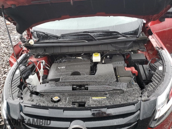 2024 Nissan Pathfinder SL with VIN 5N1DR3CC2RC201114, listed as a Copart auction lot 56775315 with 29,705 mi miles and Salvage title. Bid and sale history available at DreamBid. Image 12.