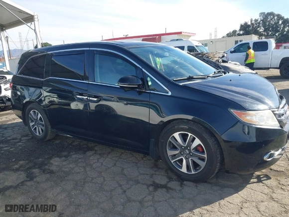 2014 Honda Odyssey Touring with VIN 5FNRL5H92EB078352, listed as a IAAI auction lot 41680386 with NaN miles. Bid and sale history available at carsss.com. Image 13.