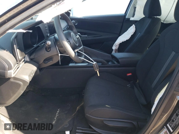 2023 Hyundai Elantra SE with VIN 5NPLL4AG8PH119855, listed as a Copart auction lot 51480035 with 36,619 mi miles and Salvage Title. Bid and sale history available at DreamBid. Image 7.