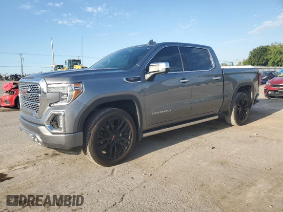2022 GMC Sierra 1500 Limited Denali with VIN 1GTU9FEL2NZ144889, listed as a Copart auction lot 67673524 with 61,430 mi miles and Salvage Title. Bid and sale history available at carsss.com. Image 1.