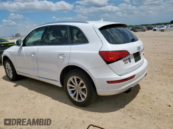 2015 Audi Q5 Premium Plus with VIN WA1LFAFP5FA145408, listed as a Copart auction lot 60108735 with 129,062 mi miles and Clean title. Bid and sale history available at DreamBid. Image 2.