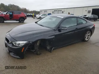 2014 BMW 4 Series 428i with VIN WBA3N7C51EK222053, listed as a Copart auction lot 84374364 with 110,888 mi miles and Salvage Title. Bid and sale history available at carsss.com. Image 1.