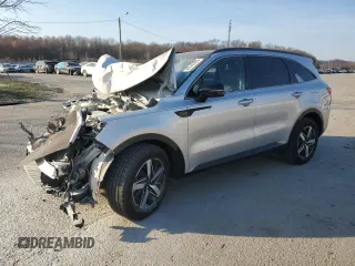 2021 Kia Sorento S with VIN 5XYRL4LC8MG007614, listed as a Copart auction lot 48540865 with 57,988 mi miles and Salvage Title. Bid and sale history available at carsss.com. Image 1.