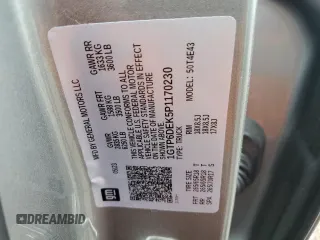 2023 GMC Canyon 4WD AT4 with VIN 1GTP6DEK5P1170230, listed as a Copart auction lot 52767295 with 26,769 mi miles and Salvage Title. Bid and sale history available at carsss.com. Image 12.