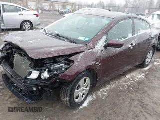 2017 Kia Forte LX with VIN 3KPFK4A7XHE071992, listed as a IAAI auction lot 42039101 with 76,682 mi miles. Bid and sale history available at carsss.com. Image 20.