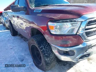 2021 Ram 1500 Big Horn с VIN 1C6SRFBT5MN760207, выставлен на аукционе IAAI как лот 41326935 с пробегом 58 667 миль миль и . История ставок и продаж доступна на DreamBid. Изображение 6.