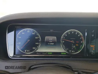 2017 Mercedes-Benz S 550e with VIN WDDUG6DB7HA314672, listed as a Copart auction lot 87162074 with 111,848 mi miles and Salvage Title. Bid and sale history available at DreamBid. Image 9.