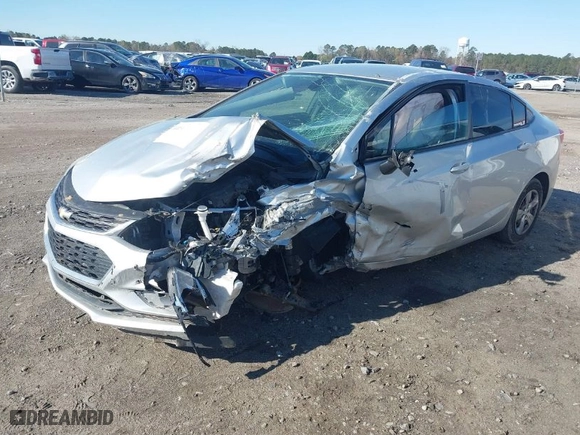 2016 Chevrolet Cruze LS with VIN 1G1BC5SMXG7262146, listed as a IAAI auction lot 41867629 with 130,297 mi miles. Bid and sale history available at carsss.com. Image 2.