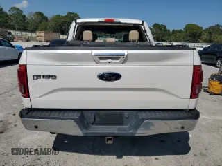 2016 Ford F-150 XL with VIN 1FTEW1CG3GKE81606, listed as a Copart auction lot 47375895 with 121,650 mi miles and Salvage Title. Bid and sale history available at DreamBid. Image 6.