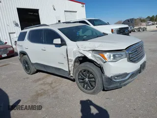 2019 GMC Acadia SLT with VIN 1GKKNMLA5KZ124323, listed as a IAAI auction lot 41365526 with 99,992 mi miles. Bid and sale history available at carsss.com. Image 1.
