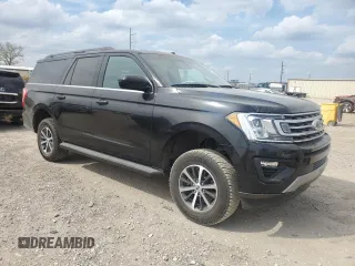 2019 Ford Expedition Max XLT z VIN 1FMJK1HT8KEA58488, wystawiony jako Copart lot #50576755 z przebiegiem 129 871 mil mil oraz Szkoda całkowita • Salvage title. Historia ofert i sprzedaży dostępna na DreamBid. Obrazek 4.