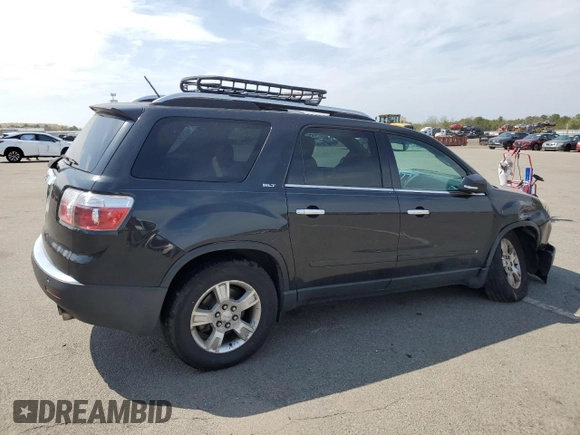 2009 GMC Acadia SLT2 z VIN 1GKER33D19J185490, wystawiony jako Copart lot #55452485 z przebiegiem 165 001 mil mil oraz Nie do naprawy • Non repairable. Historia ofert i sprzedaży dostępna na DreamBid. Obrazek 3.