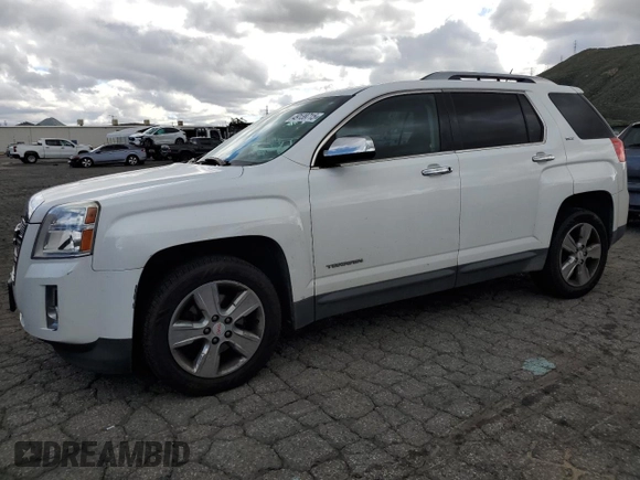 2015 GMC Terrain SLT with VIN 2GKALTEK7F6257281, listed as a Copart auction lot 49139715 with 198,555 mi miles and Clean title. Bid and sale history available at DreamBid. Image 1.