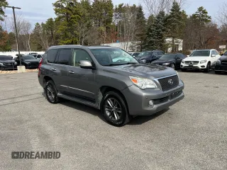 2013 Lexus GX 460 with VIN JTJBM7FX0D5058559, listed as a Copart auction lot 49580165 with 188,008 mi miles and Clean Title. Bid and sale history available at DreamBid. Image 1.