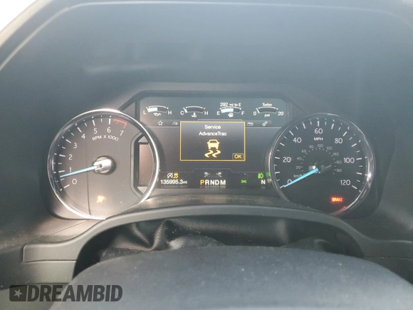 2018 Ford Expedition Limited with VIN 1FMJU2AT8JEA71394, listed as a Copart auction lot 53386335 with 135,995 mi miles and Salvage title. Bid and sale history available at DreamBid. Image 9.