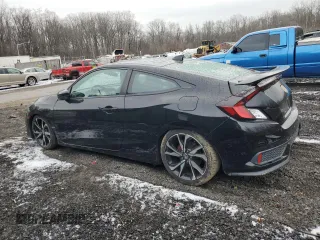 2018 Honda Civic Si Coupe with VIN 2HGFC3A50JH751840, listed as a Copart auction lot 85294474 with 97,982 mi miles and Salvage Title. Bid and sale history available at carsss.com. Image 2.