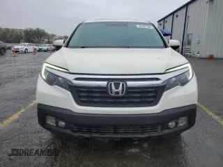 2019 Honda Ridgeline RTL-T with VIN 5FPYK2F61KB001996, listed as a Copart auction lot 45327165 with 57,018 mi miles and Salvage title. Bid and sale history available at DreamBid. Image 5.