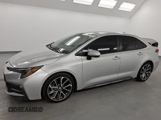2021 Toyota Corolla SE with VIN 5YFS4MCE2MP075676, listed as a Copart auction lot 47068545 with 121,162 mi miles and Clean Title. Bid and sale history available at carsss.com. Image 1.