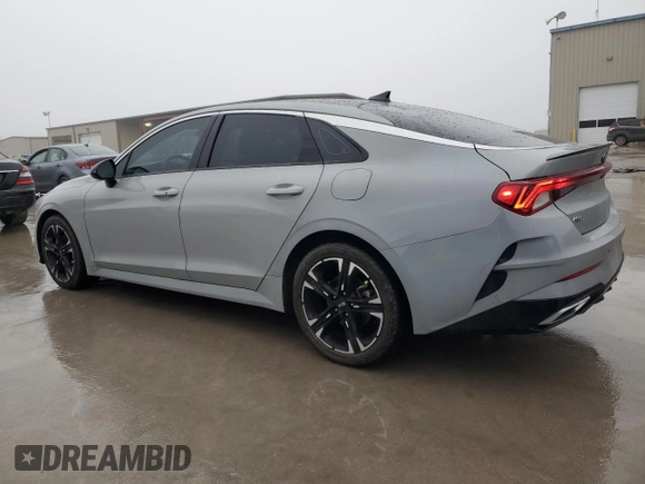2021 Kia K5 GT-Line with VIN 5XXG64J20MG032116, listed as a Copart auction lot 43011215 with 91,407 mi miles and Salvage Title. Bid and sale history available at carsss.com. Image 2.