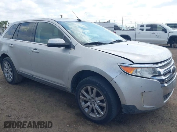 2014 Ford Edge Limited with VIN 2FMDK3KC9EBA19538, listed as a IAAI auction lot 42047843 with 216,100 mi miles. Bid and sale history available at carsss.com. Image 1.