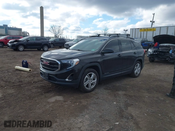 2018 GMC Terrain SLE with VIN 3GKALMEX7JL326475, listed as a IAAI auction lot 41688561 with 113,798 mi miles. Bid and sale history available at carsss.com. Image 17.