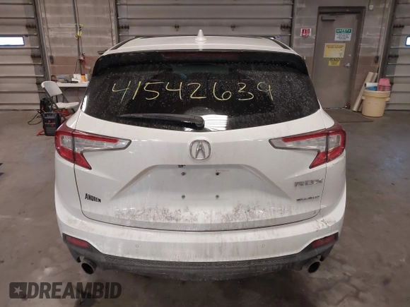 2019 Acura RDX w/Advance Pkg with VIN 5J8TC2H72KL016172, listed as a IAAI auction lot 41542639 with 105,104 mi miles. Bid and sale history available at carsss.com. Image 16.